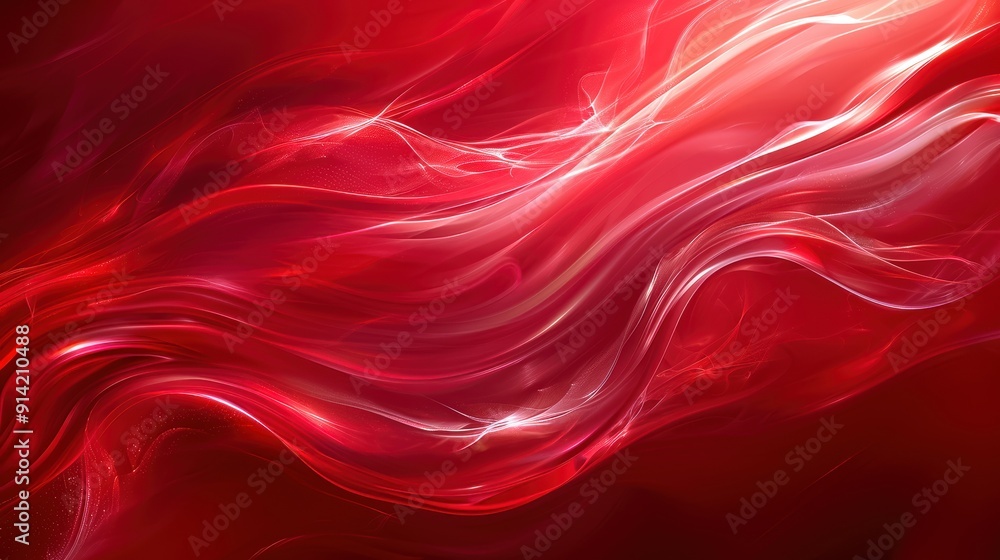 Vibrant abstract red background with fluid, flowing waves of color. Perfect for creative designs and artistic projects. Vibrant abstract red background with fluid, flowing waves of color. Perfect for creative designs and artistic projects.