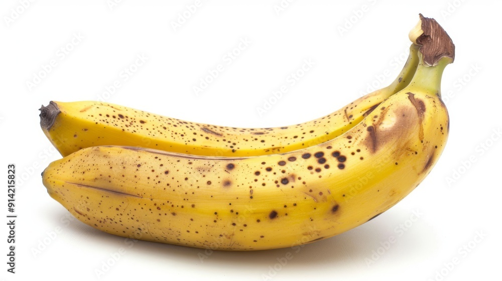 Bananas on a white background. Bananas on a white background.