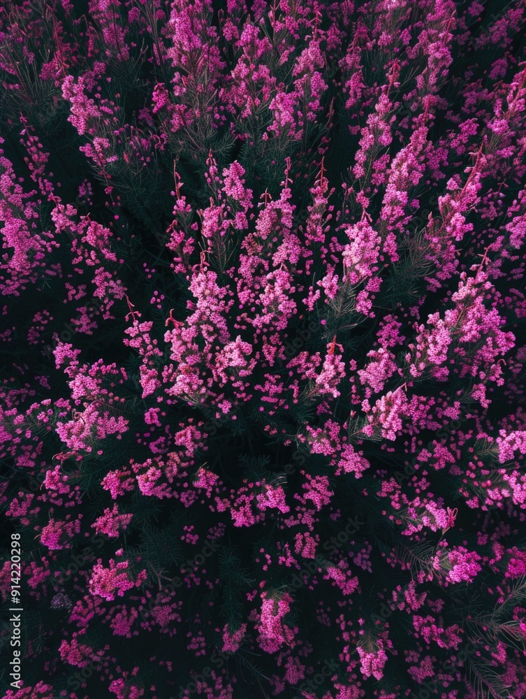 Close up of lavender flowers in a field Close up of lavender flowers in a field