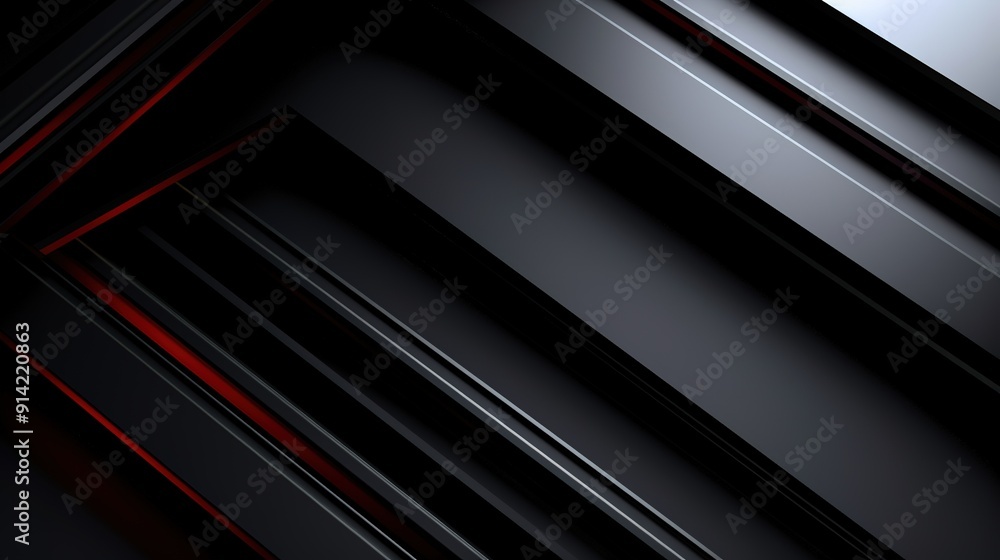 Abstract dark background with red and black stripes. Abstract dark background with red and black stripes.
