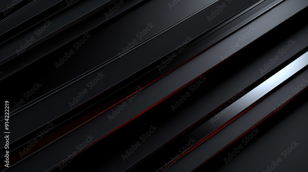 Abstract dark grey background with diagonal lines and red accents. Abstract dark grey background with diagonal lines and red accents.