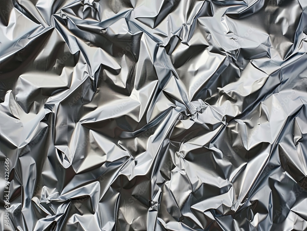 metallic silver foil background metallic silver foil background