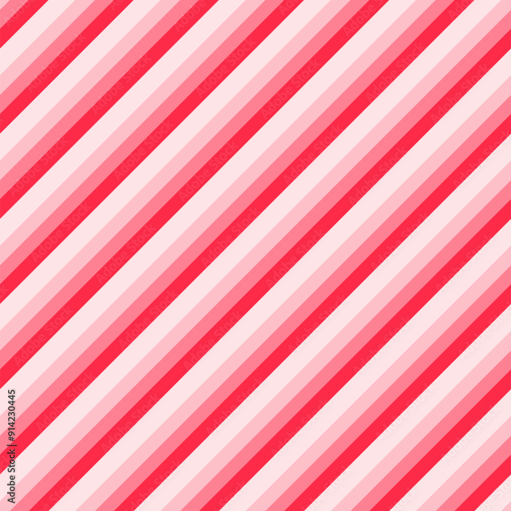 Naklejka premium Christmas seamless pattern. Striped diagonal texture.