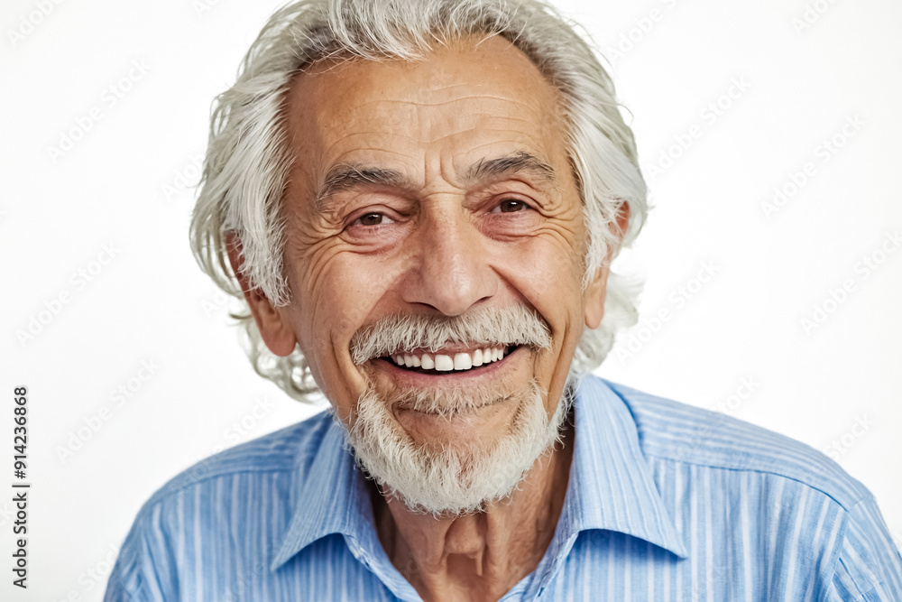 Portrait of a Senior Man Smiling Portrait of a Senior Man Smiling