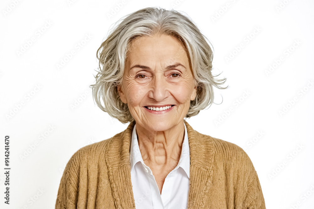 Portrait of a smiling senior woman Portrait of a smiling senior woman