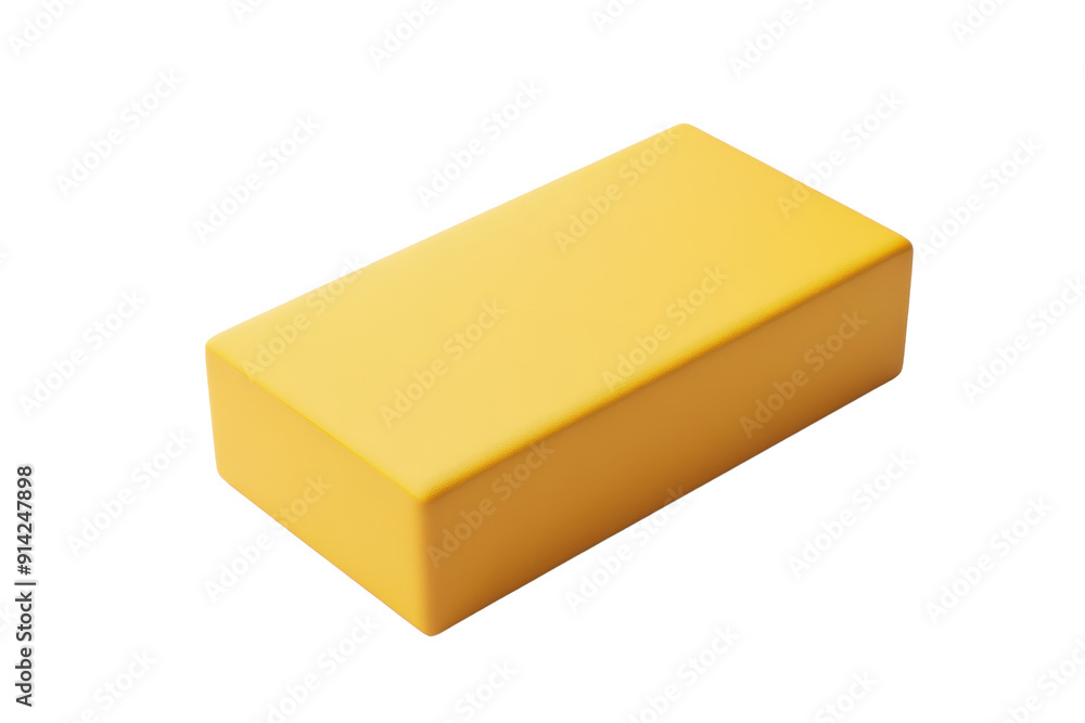 A high-quality stock photo of a yellow rectangular block, isolated on a transparent background. Ideal for design, packaging, or educational projects. A high-quality stock photo of a yellow rectangular block, isolated on a transparent background. Ideal for design, packaging, or educational projects.