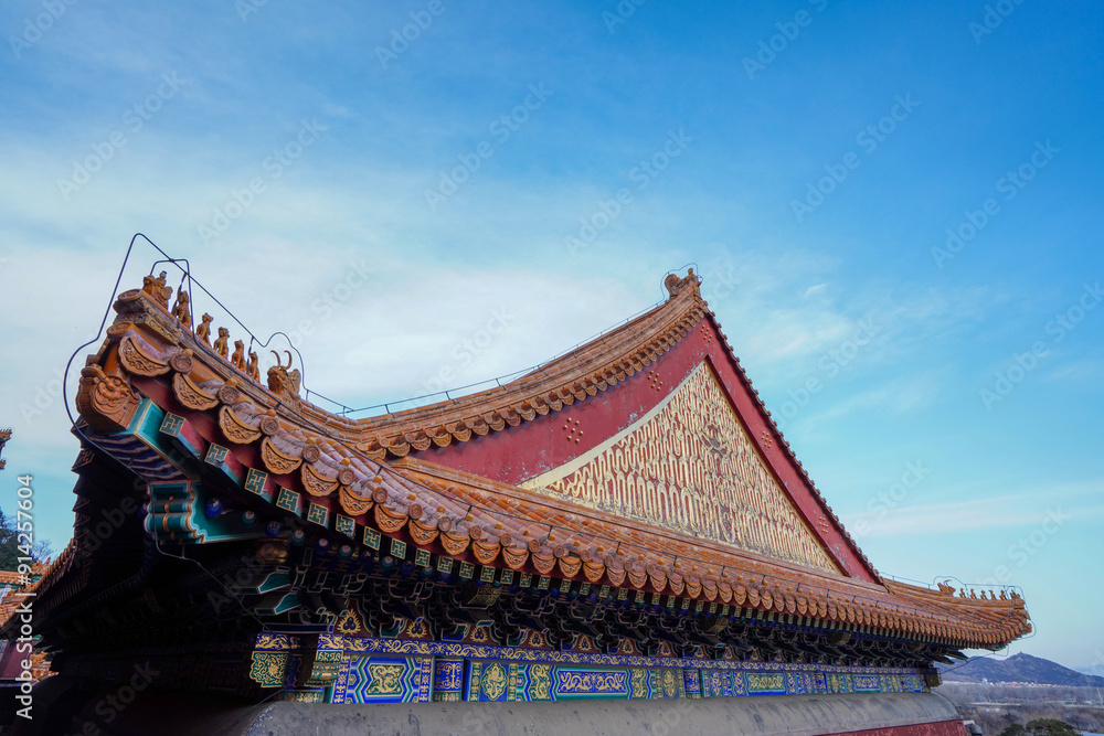 Tibetan Architecture in Summer Palace, Beijing. Tibetan Architecture in Summer Palace, Beijing.