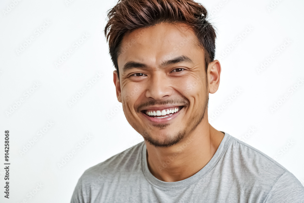 Fototapeta premium Portrait of a smiling man