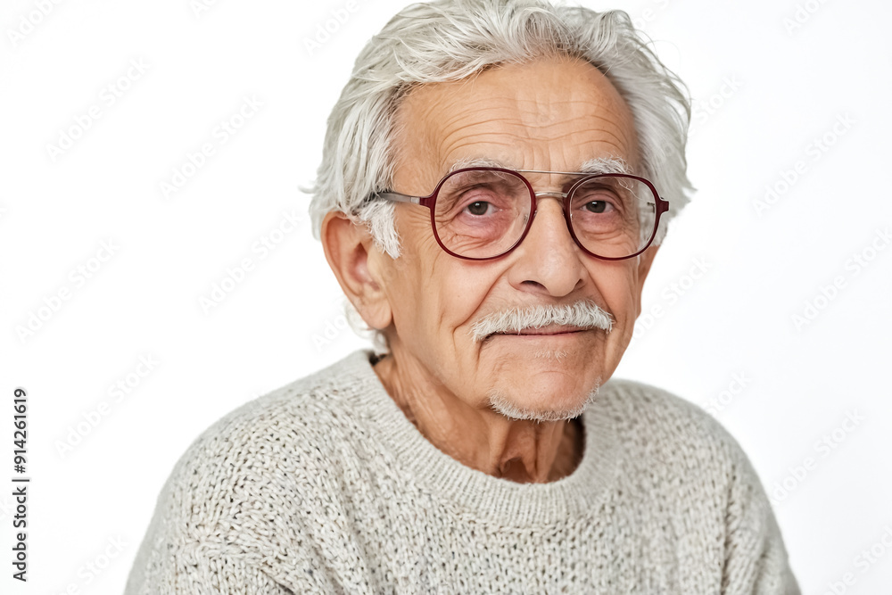 Portrait of a Senior Man with a White Beard Portrait of a Senior Man with a White Beard