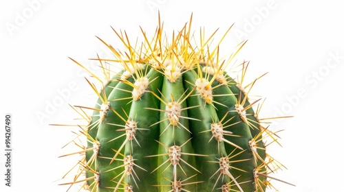 Close-up of a Prickly Cactus