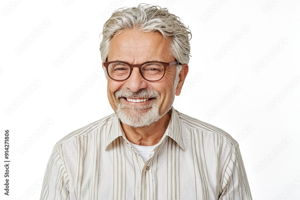 Portrait of a happy senior man Portrait of a happy senior man