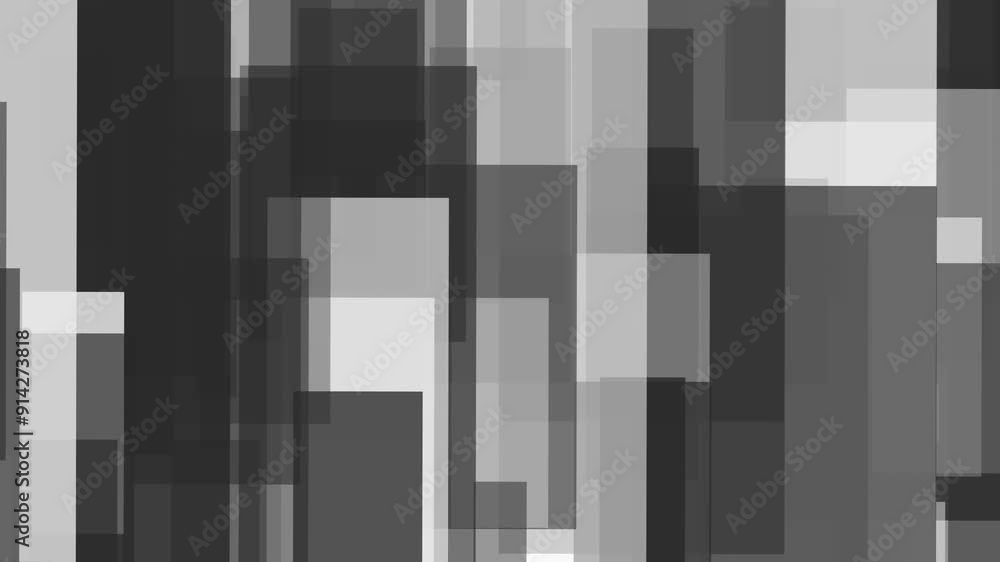 black and white abstract background grey color shapes -- 4k stock video footage black and white abstract background grey color shapes -- 4k stock video footage