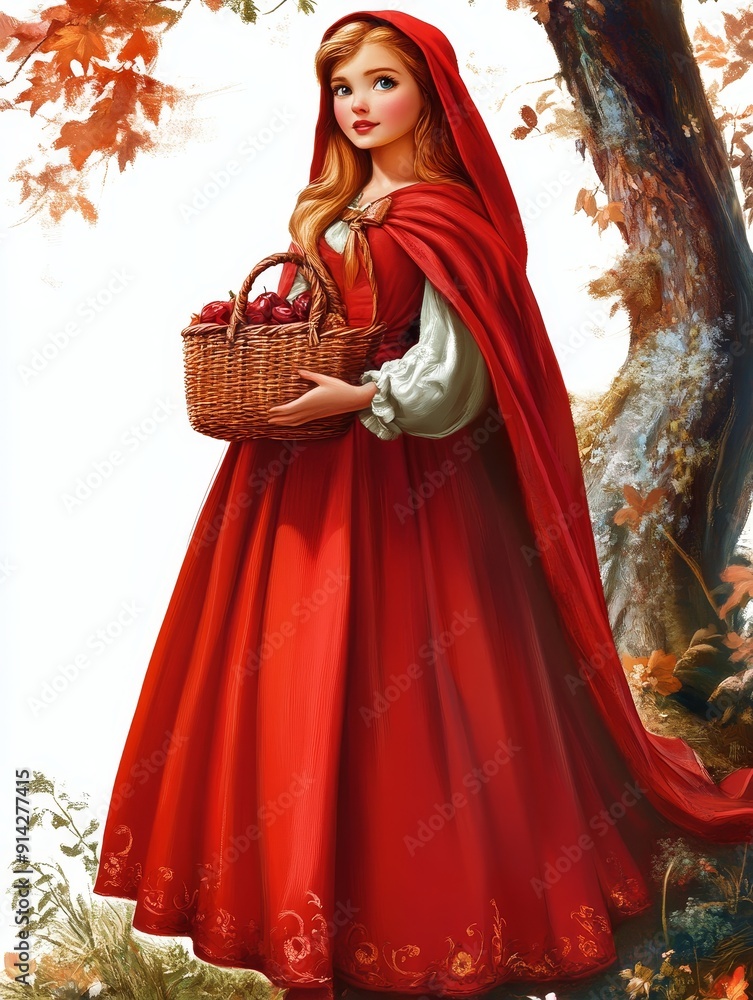 Red Riding Hood in the Forest Red Riding Hood in the Forest