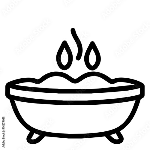 Elegant Bathtub for Relaxation and Luxurious Bathing Experience