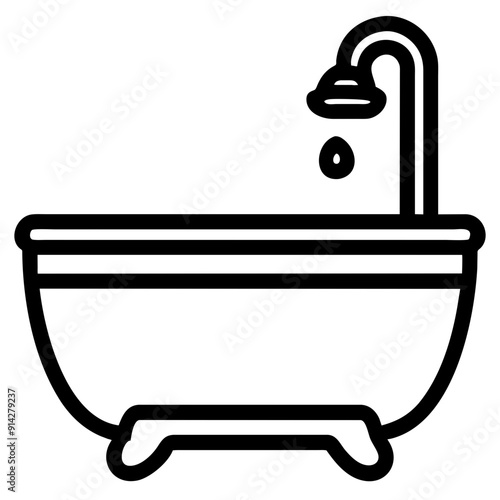 Elegant Bathtub for Relaxation and Luxurious Bathing Experience
