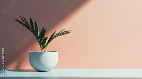 A minimalist product photo with precise color corrections and light adjustments, creating a clean visual,