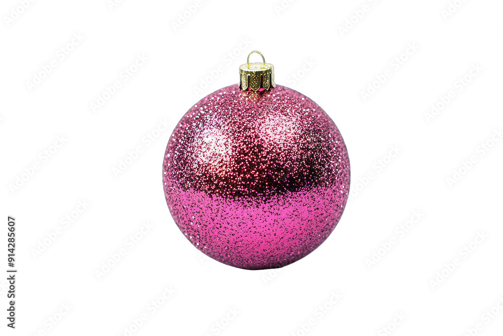 Bright pink glitter ornament perfect for festive decorations and holiday celebrations. Ideal for adding sparkle to any Christmas tree. Bright pink glitter ornament perfect for festive decorations and holiday celebrations. Ideal for adding sparkle to any Christmas tree.