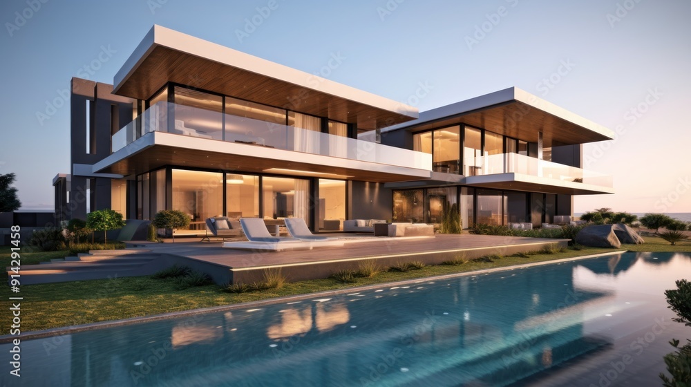 Modern Villa with Infinity Pool Modern Villa with Infinity Pool