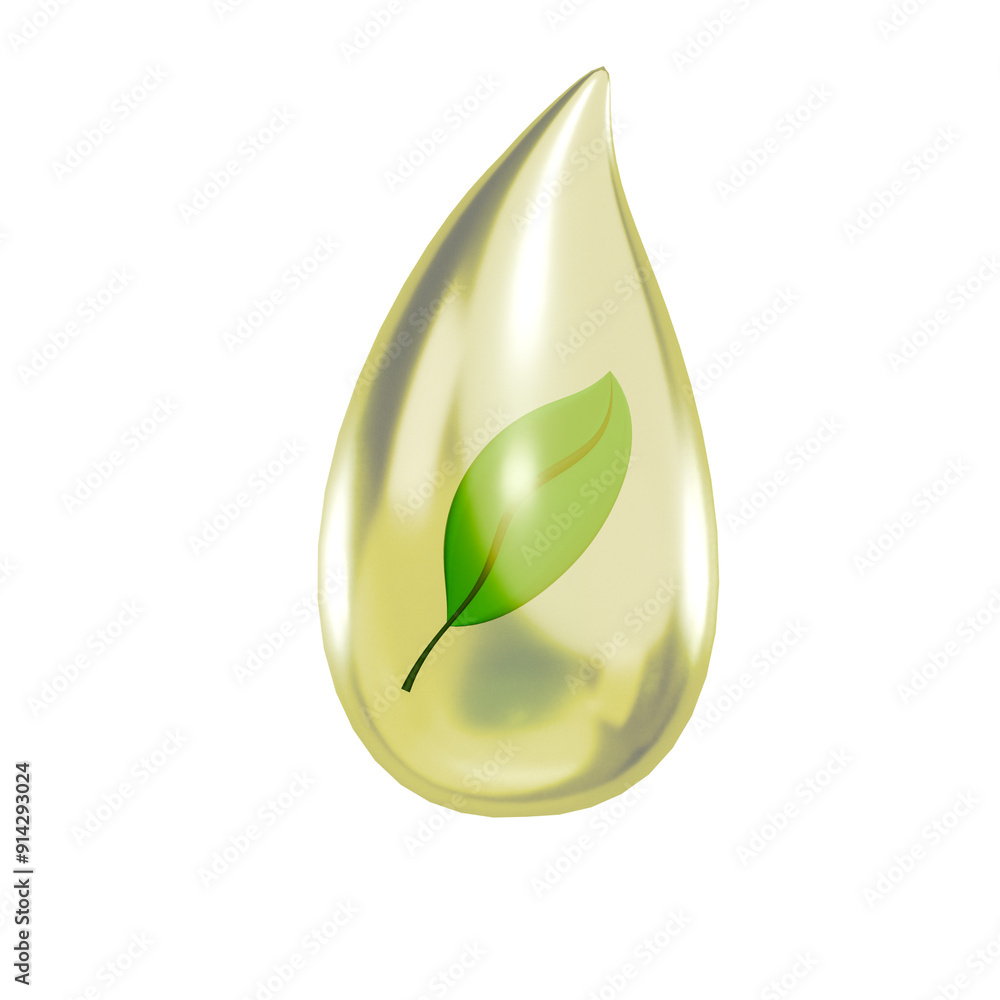 3D illustration of Bio Oil. Biodiesel 3D illustration of Bio Oil. Biodiesel