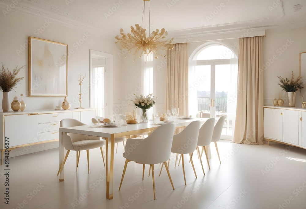 White and gold theme interior modern minimalism photo realism neww Style 3d Paints Doodle Illustration Deep View High Results 4k HD White and gold theme interior modern minimalism photo realism neww Style 3d Paints Doodle Illustration Deep View High Results 4k HD