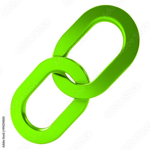 green chain link