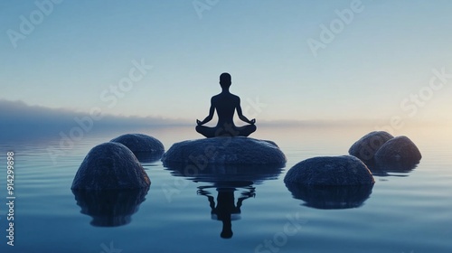 Spirituality meditation peace mindfulness calm inner balance tranquility
