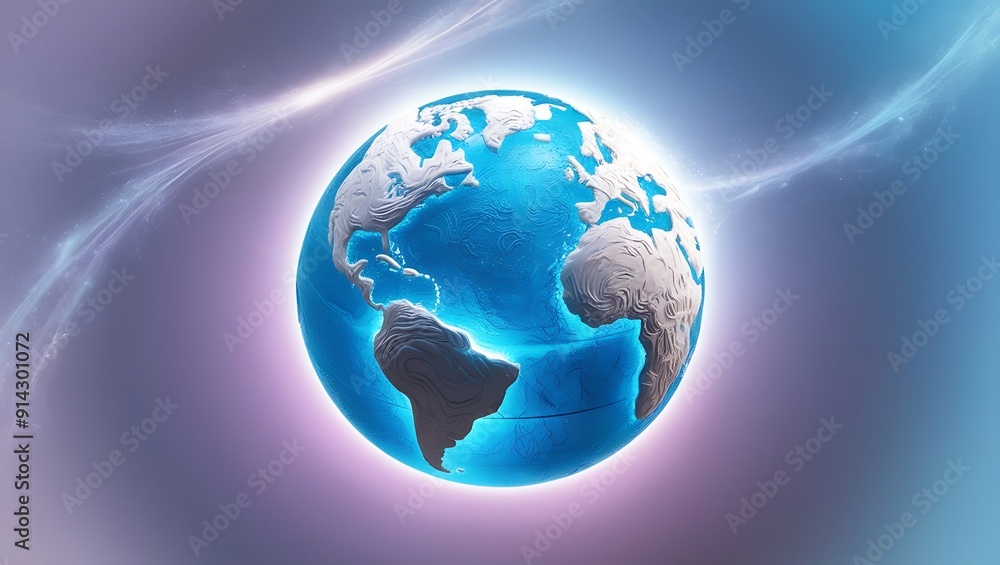 Fototapeta premium Digital background featuring digital world. middle east global connectivity and data transfer concep