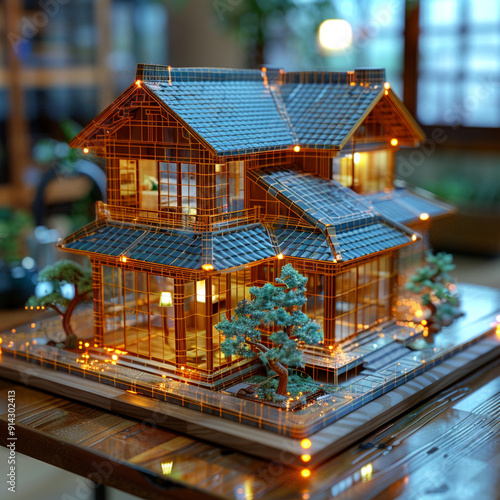 Beautiful interior of house