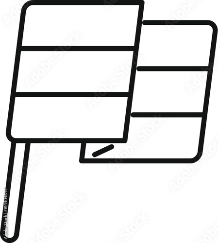 Line drawing of a solar panel converting sunlight into electricity, symbolizing sustainable energy solutions