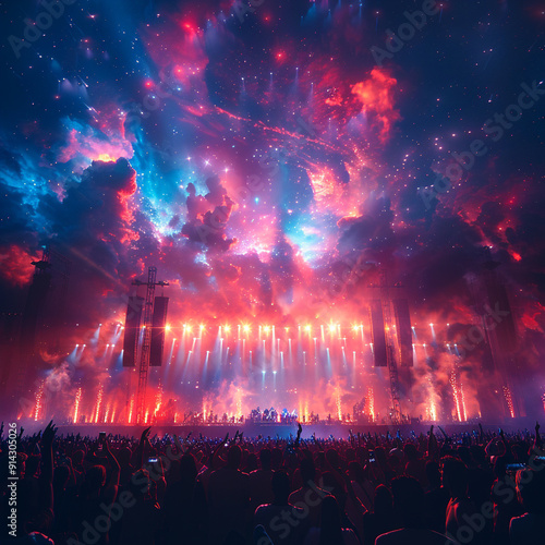 crowd at concert
