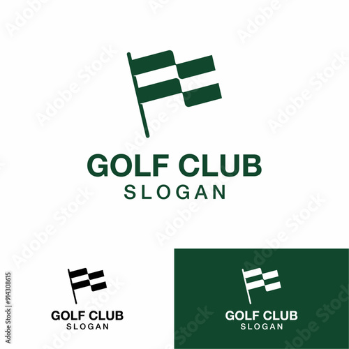 Logo Golf club vector high quality