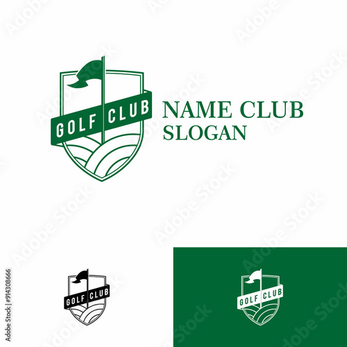Logo Golf club vector high quality
