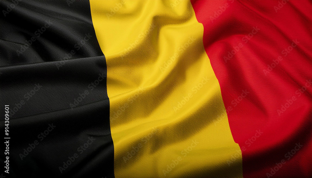 Simple wavy background for the Belgian flag Simple wavy background for the Belgian flag
