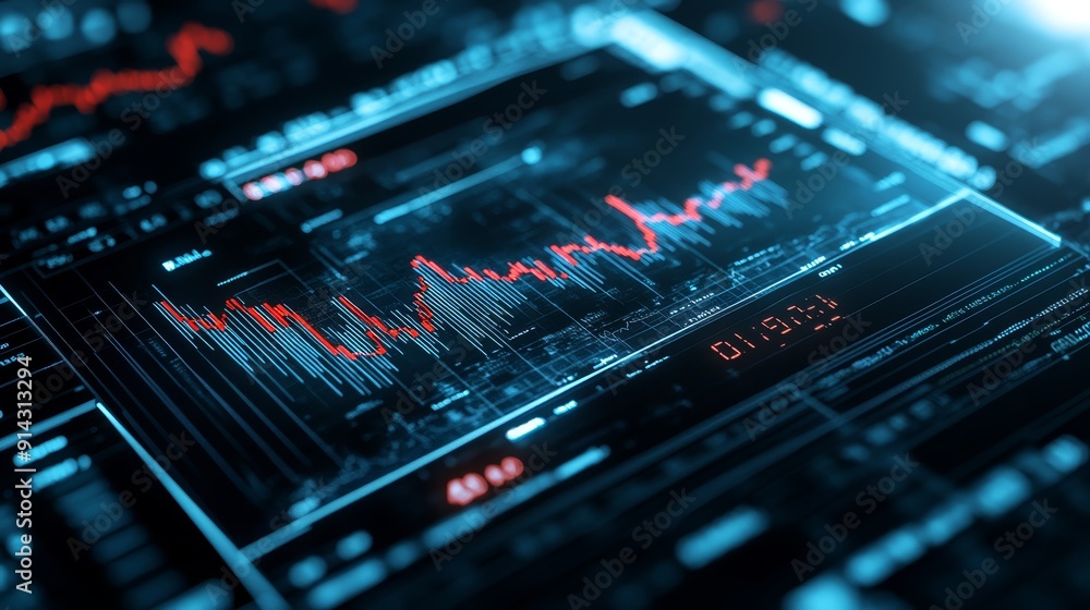 Modern Financial Data Analysis Dashboard