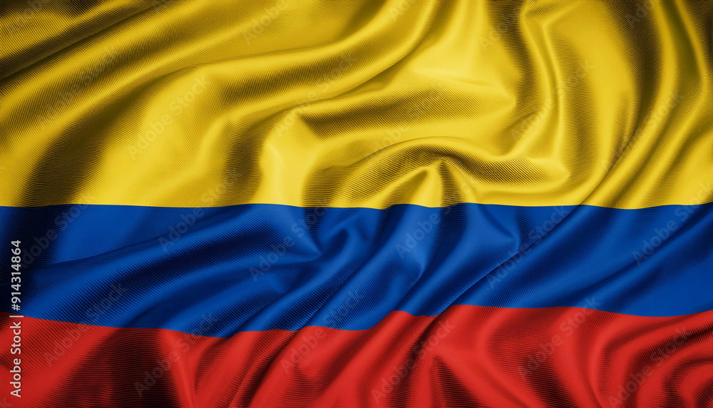 Simple wavy background for the Colombian flag Simple wavy background for the Colombian flag