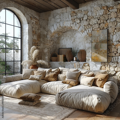 interior of a hotel room