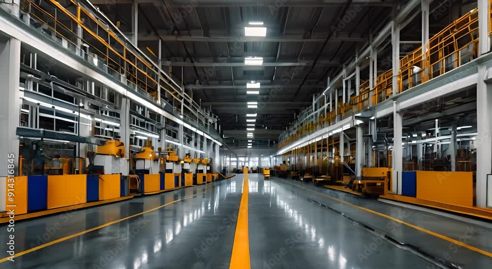 Industrial Factory Interior Industrial Factory Interior