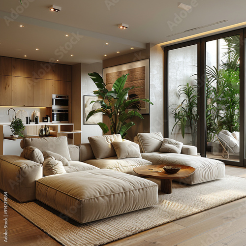 modern living room