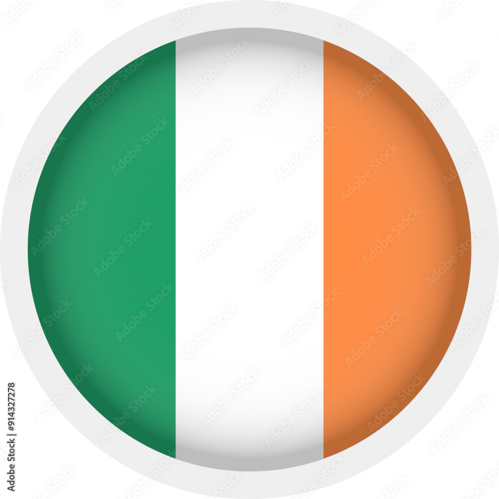 Ireland Flag Icon Ireland Flag Icon