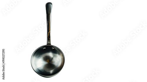 Soup ladle on transparent background photo