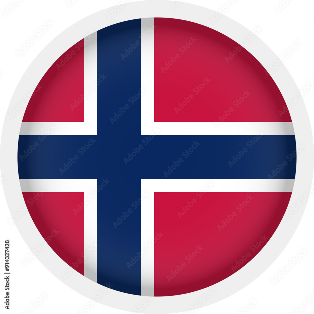 Norway Flag Icon Norway Flag Icon