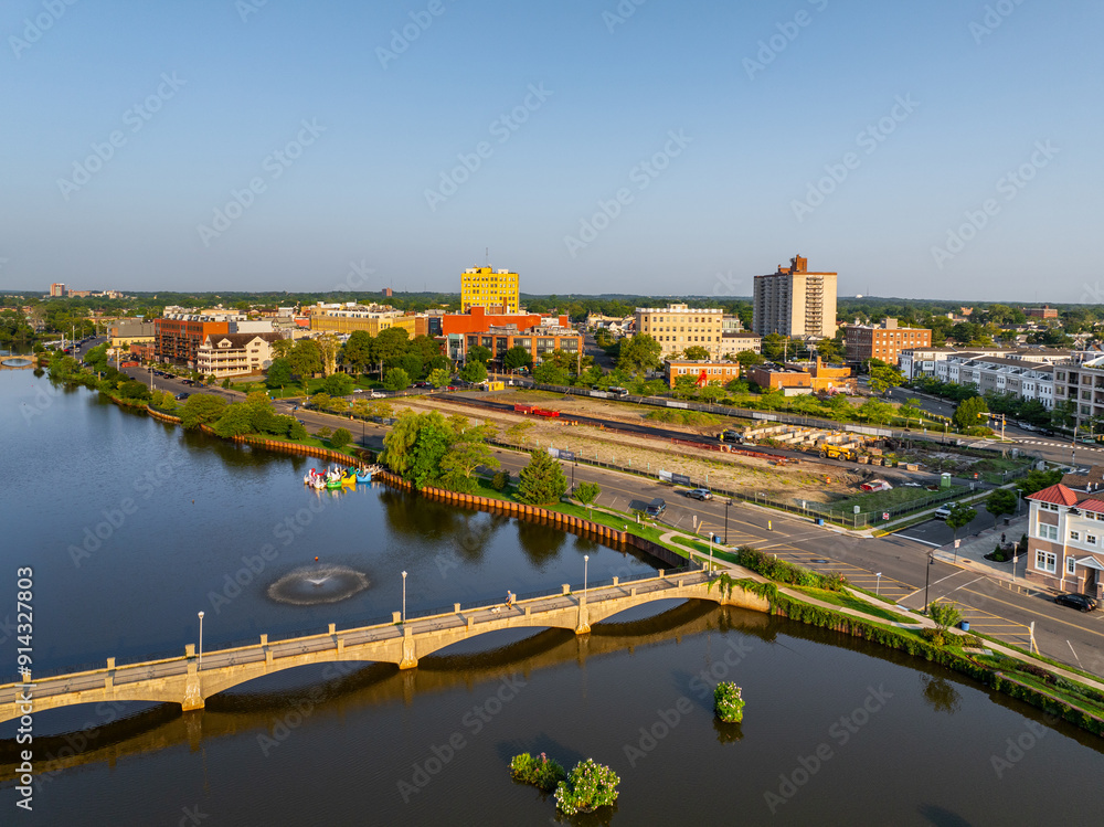 Obraz premium Lake Street development in Asbury Park