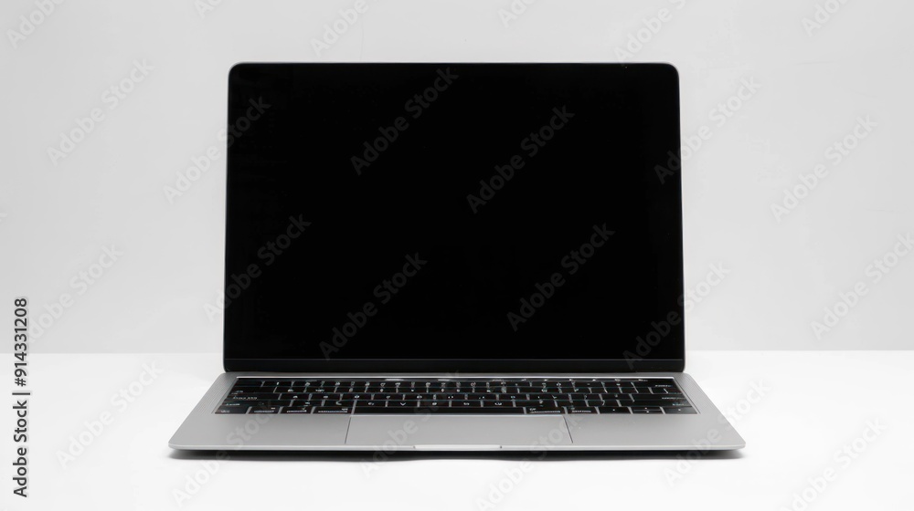 Isolated laptop screen on a white background. Isolated laptop screen on a white background.