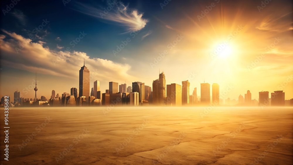 Scorching Cityscape: A Silent Cry for Relief AI Generated Scorching Cityscape: A Silent Cry for Relief AI Generated