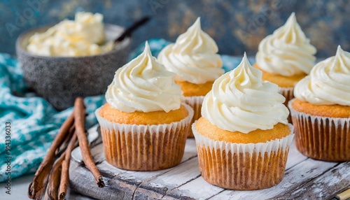 Classic Vanilla Bean Cupcakes with Buttercream Frosting