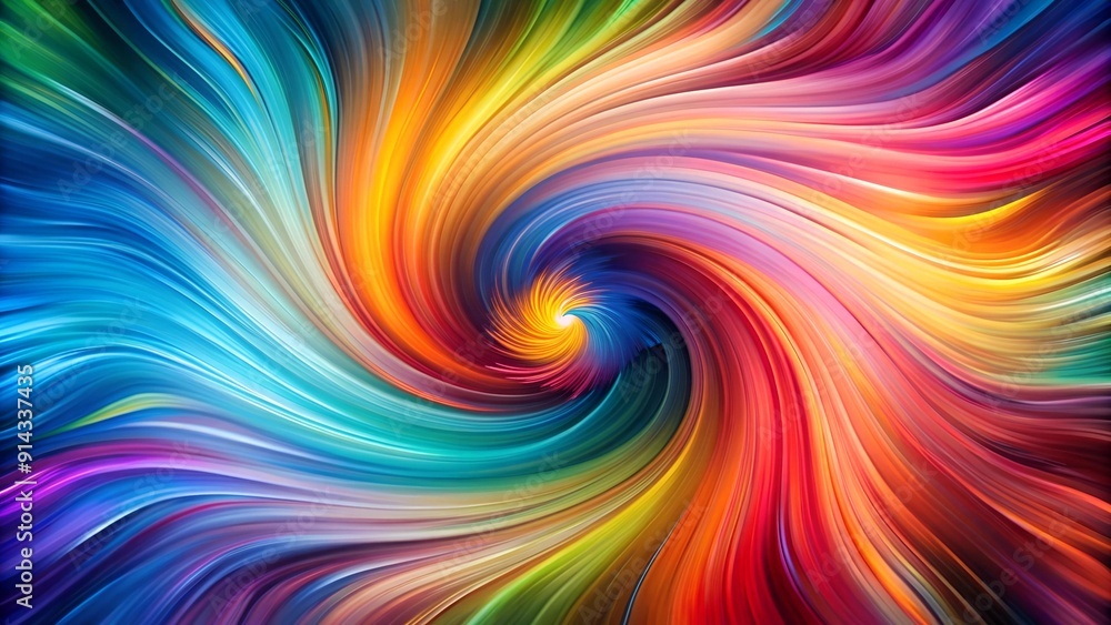 Ethereal Dance of Hues: A Symphony of Abstract Color AI Generated Ethereal Dance of Hues: A Symphony of Abstract Color AI Generated