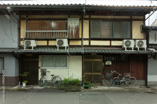 Photos 京町屋、京都の古い一軒屋、日本の和風建築、京都の木造建築