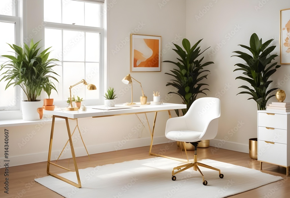 White and gold theme interior modern minimalism photo realism neww Style 3d Paints Doodle Illustration Deep View High Results 4k HD White and gold theme interior modern minimalism photo realism neww Style 3d Paints Doodle Illustration Deep View High Results 4k HD