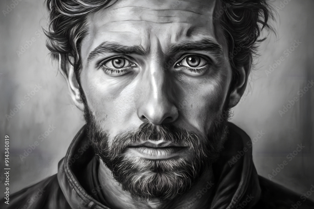 Men Portrait. Men Portrait.