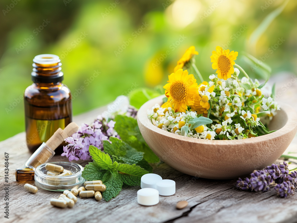 Restore balance and vitality with naturopathy, a holistic approach to health that emphasizes natural remedies and the body’s inherent healing abilities. Perfect for wellness visuals. AI Restore balance and vitality with naturopathy, a holistic approach to health that emphasizes natural remedies and the body’s inherent healing abilities. Perfect for wellness visuals. AI